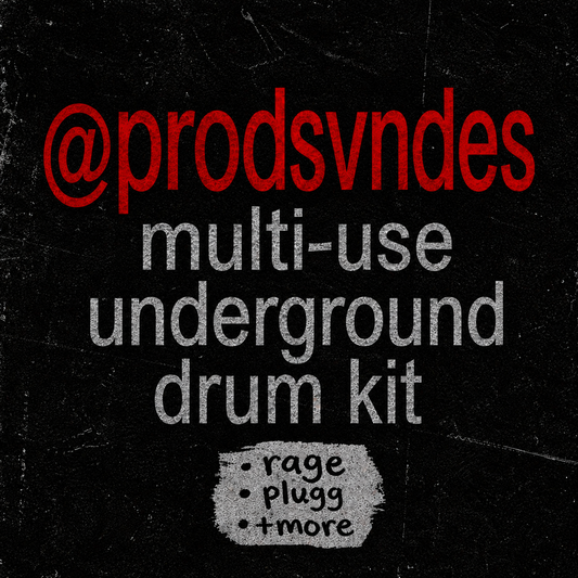 @prodsvndes - signature multi-use underground drum kit